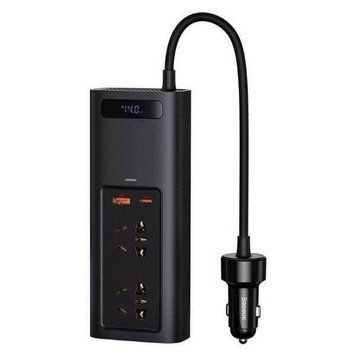 Автомобіль Перетворювач інвертор BASEUS CRNBQ-A01 150W AC 10459 фото