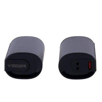Power bank 5000mAh VEGER Hand Warmer Track Magnetic 2x pieces Чорний 34046 фото