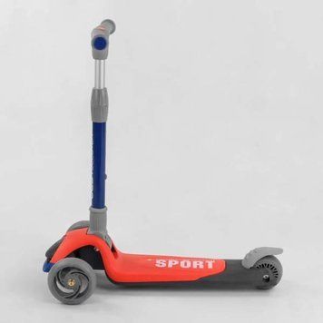 Самокат триколісний з підсвічуванням Best Scooter F-44077 Червоний 15670 фото
