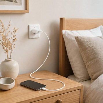 Зарядний пристрій 26X-199 35W USB-C із кабелем Type-C швидка зарядка Біле 38313 фото